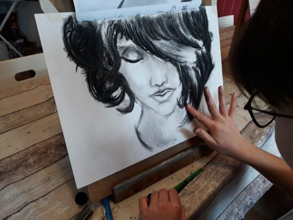 Cours de dessin avec Céline