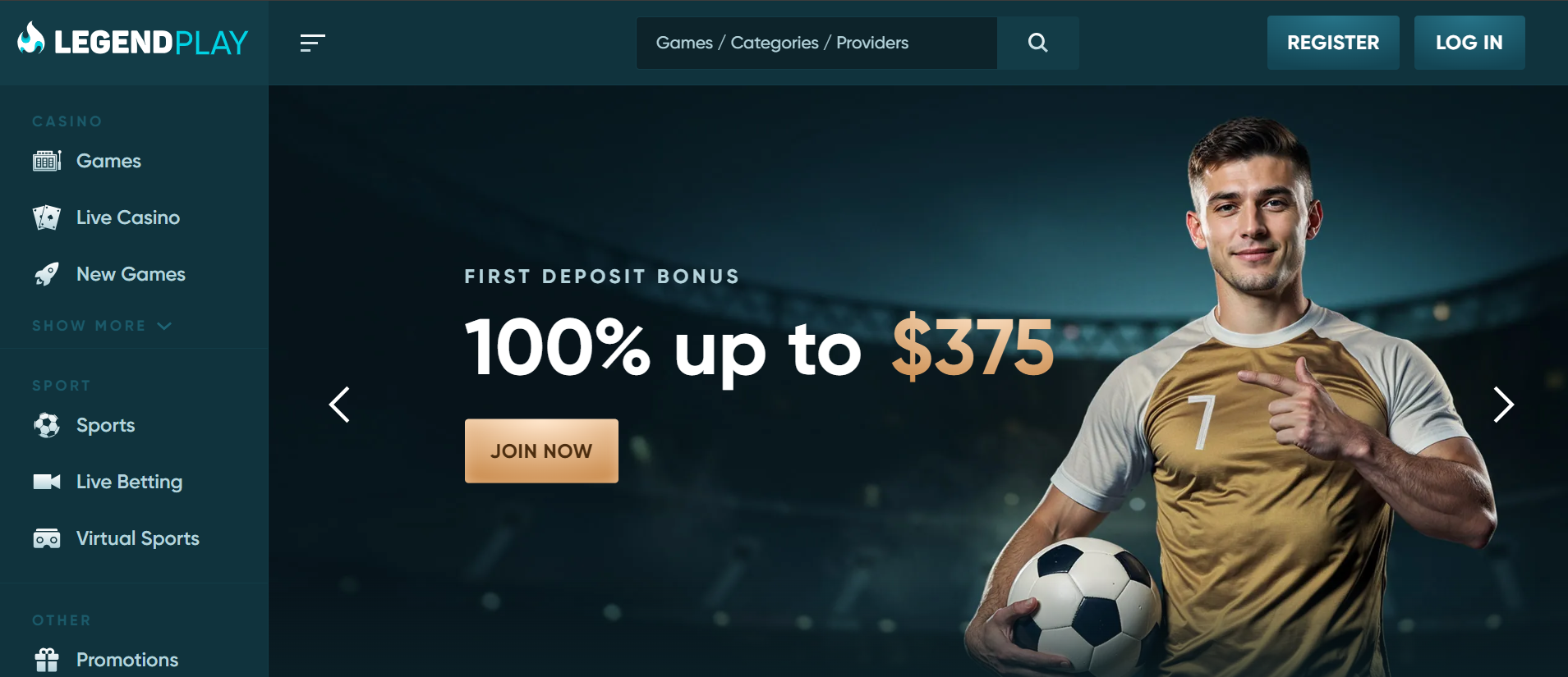 Legendplay casino légal